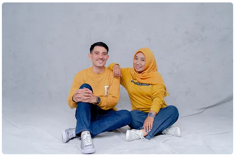 Foto sampul undangan S & F