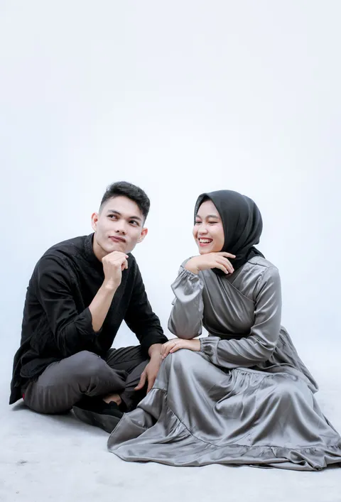 Foto sampul undangan Lia & Riski