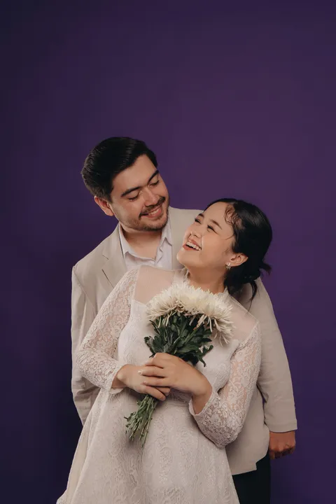 Foto sampul undangan Theresia Imas Cahyaningtyas & Andhika Ekaputra Apri;Ianto