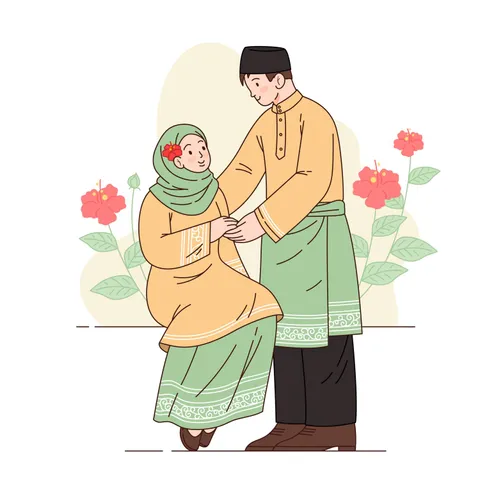 Foto sampul undangan Asraf & Indah