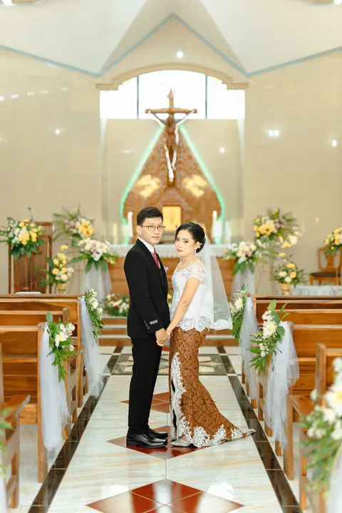 Foto sampul undangan Susan & Krisna