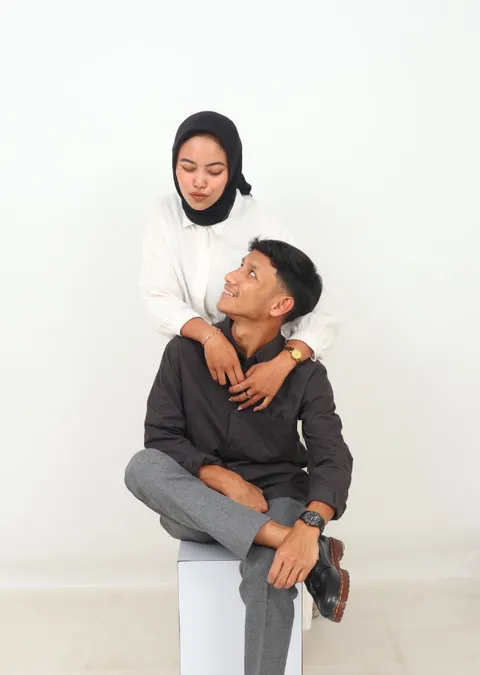 Foto sampul undangan Indra & Pipit