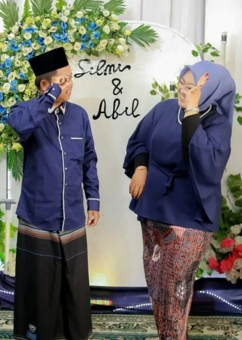 Foto sampul undangan Abil & Silmi