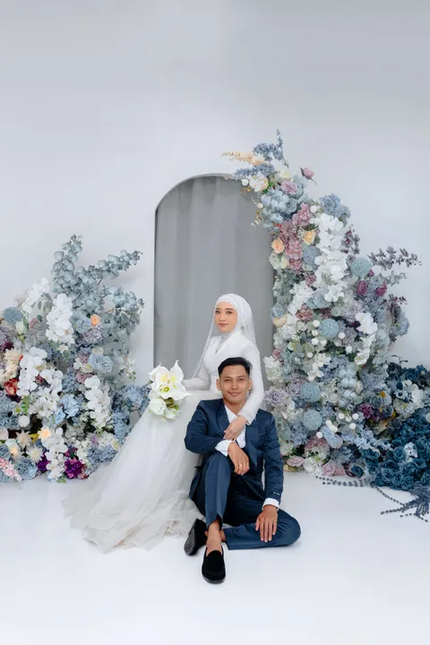 Foto sampul undangan Riki & Dede