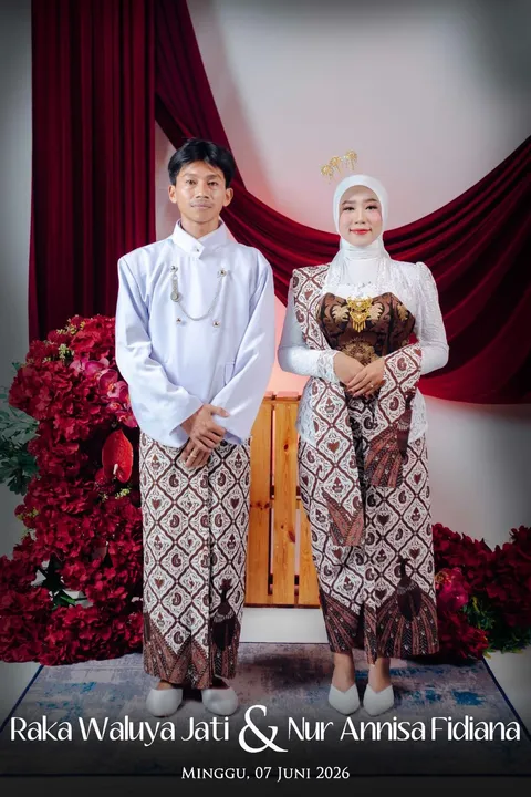 Foto sampul undangan Nur Annisa Fidiana & Raka Waluya Jati