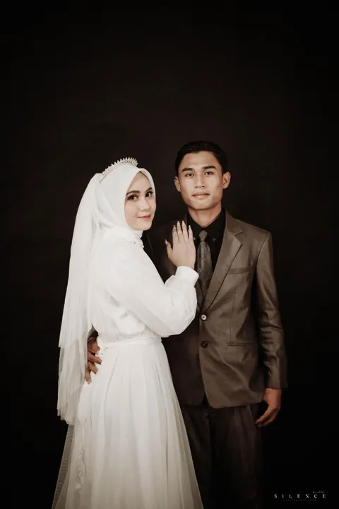Foto sampul undangan Sauqi & Rima