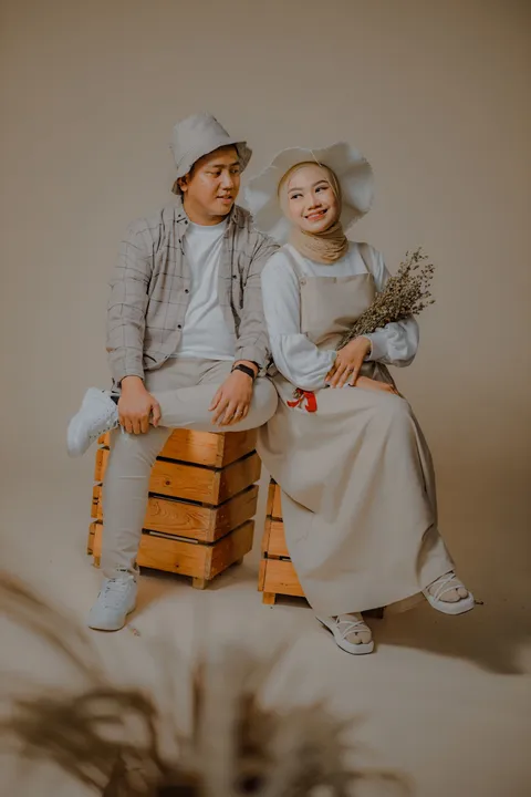 Foto sampul undangan Veriko & Firda