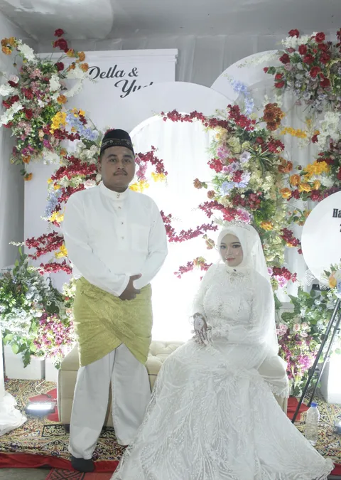 Foto sampul undangan Yuda & Dela