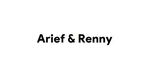 Foto sampul undangan Renny & Arief