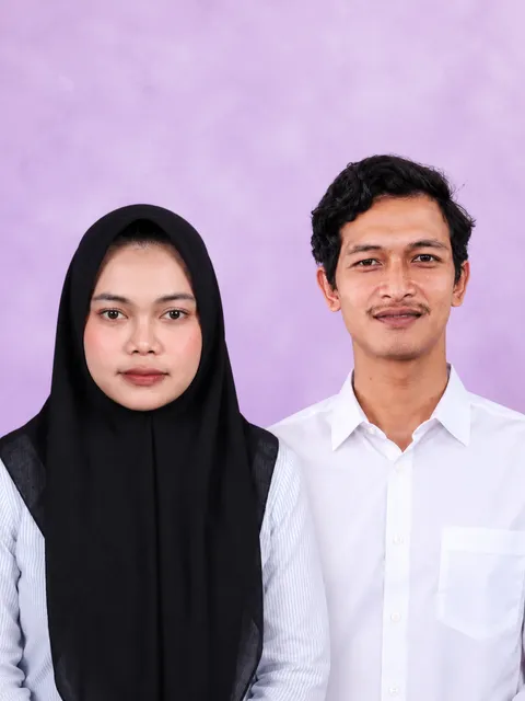 Foto sampul undangan Fahri & Mulyati