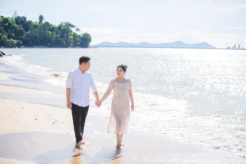 Foto sampul undangan Minfuk & Anna