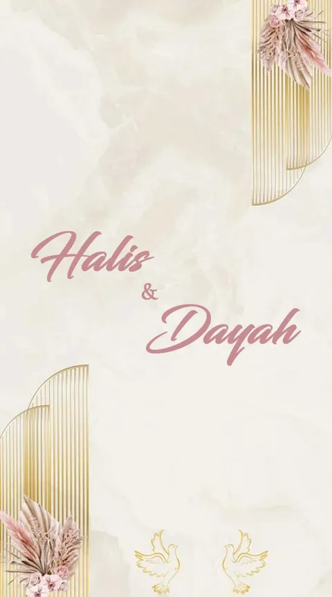 Foto sampul undangan Fitri & Ricko