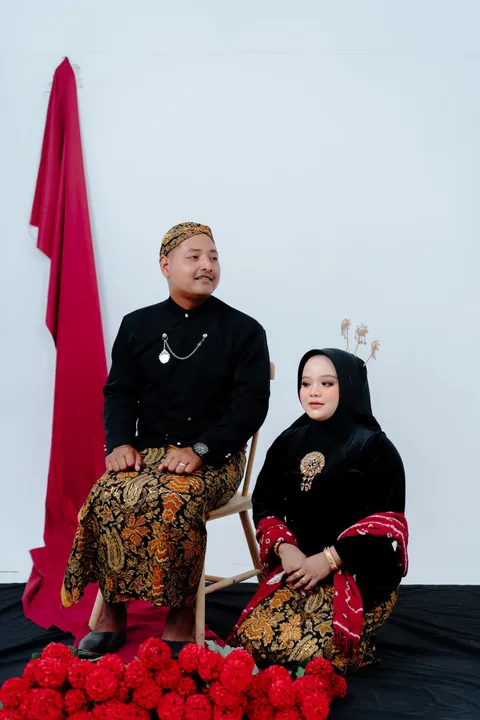 Foto sampul undangan Rahman & Wardani