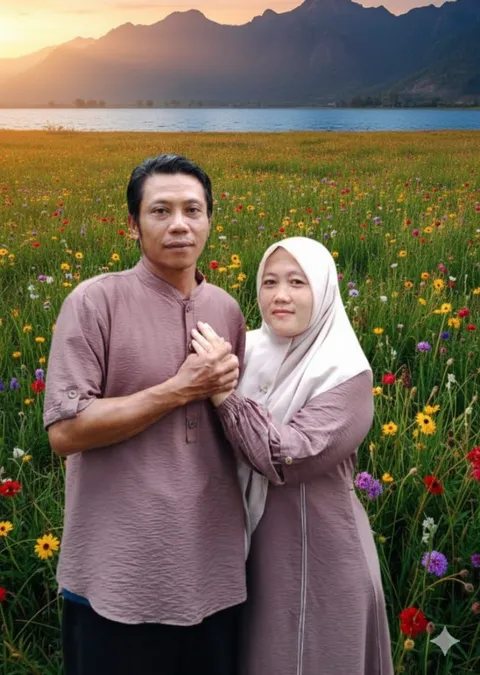 Foto sampul undangan Dede Usto & Sukaeni