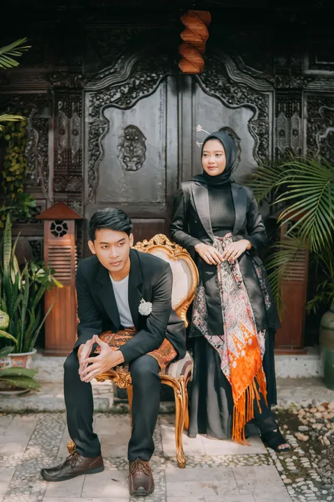 Foto sampul undangan Sam & Nisa