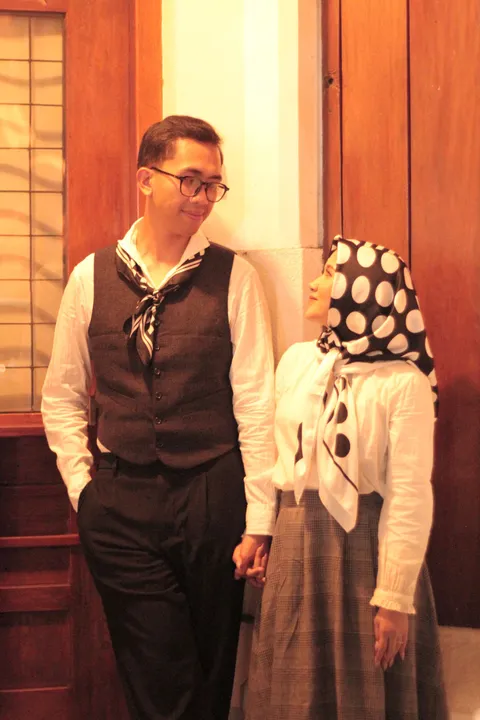 Foto sampul undangan Hilman & Nabila
