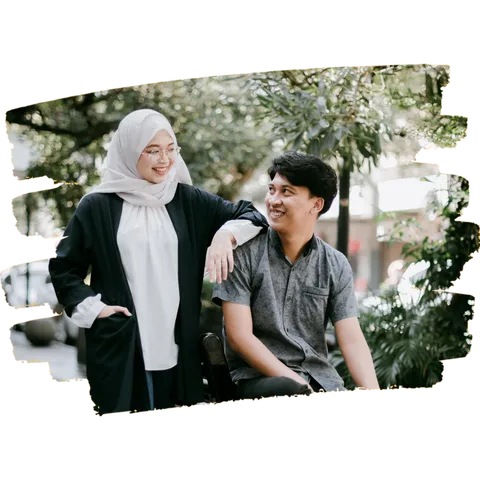 Foto sampul undangan Aldy & Balqis