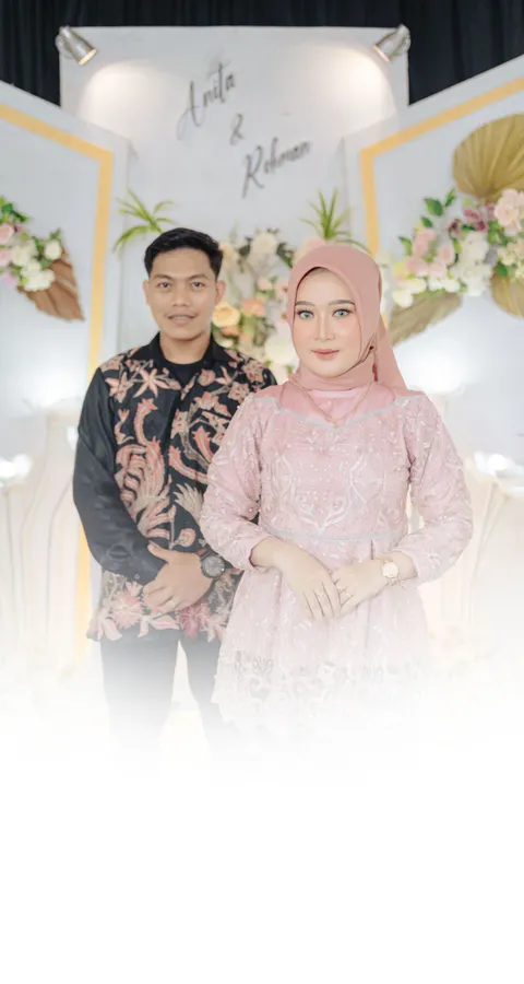 Foto sampul undangan Habi Burahman & Anita Mega Utami