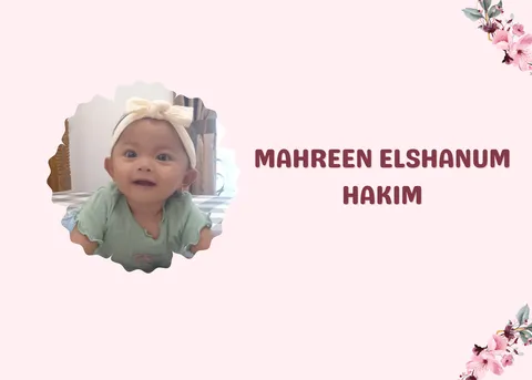 Foto sampul undangan Mahreen Elshanum Hakim