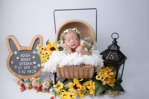 Foto sampul undangan Binar/Aqiqah