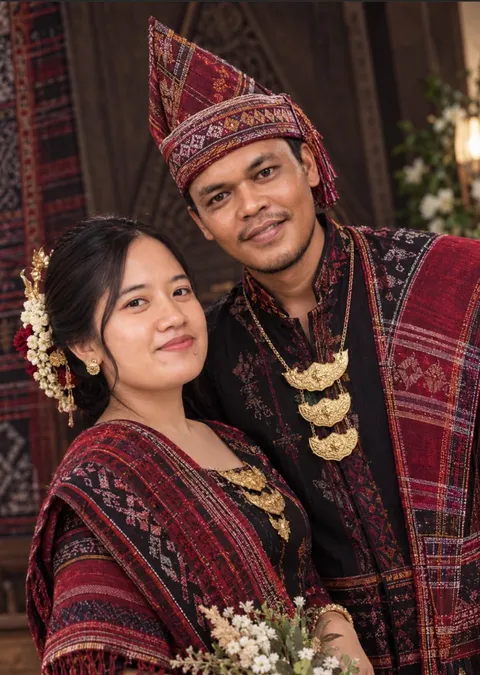 Foto sampul undangan Rosa & Pardamean