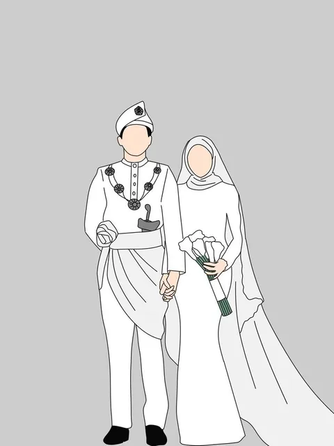 Foto sampul undangan Rara & Fikri