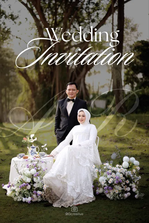 Foto sampul undangan Robby & Anisa