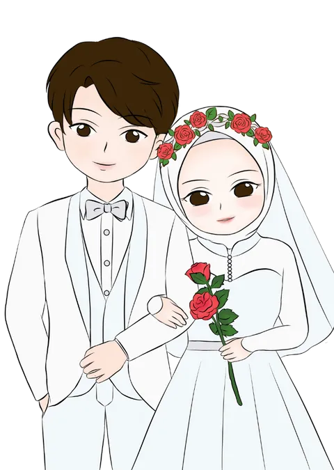 Foto sampul undangan Lukfan & Eviska