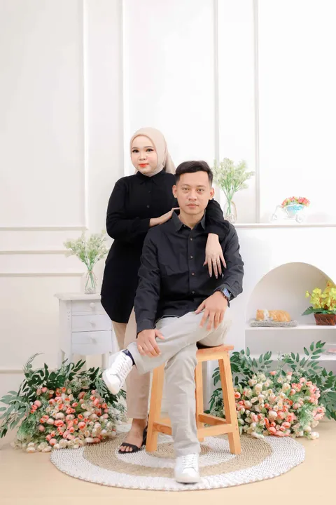 Foto sampul undangan Majid & Iva