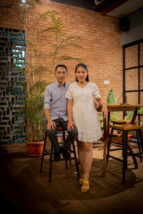 Foto sampul undangan Pandu & Riska