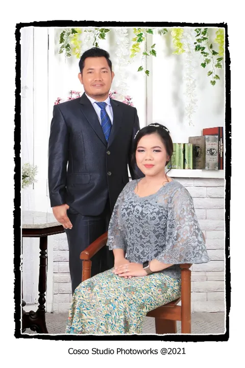 Foto sampul undangan Meitrina & Wellnando