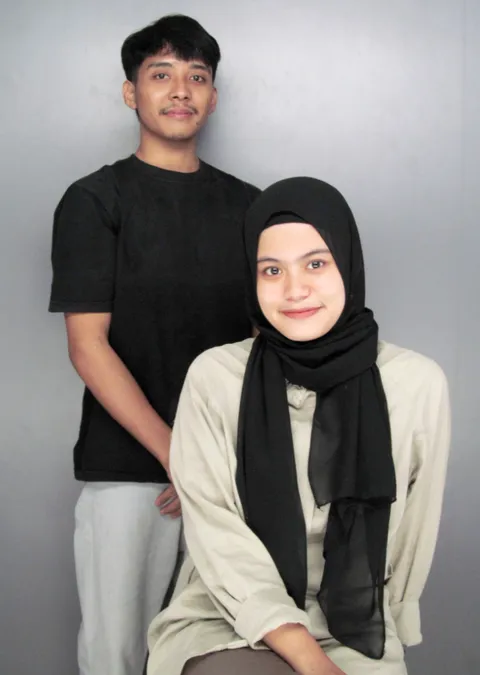 Foto sampul undangan Artanti & Erick