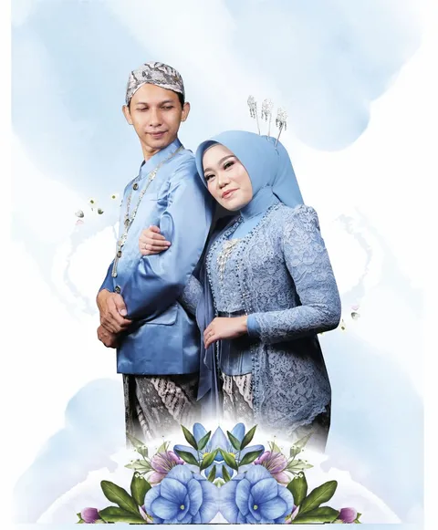 Foto sampul undangan Dadan & Resti
