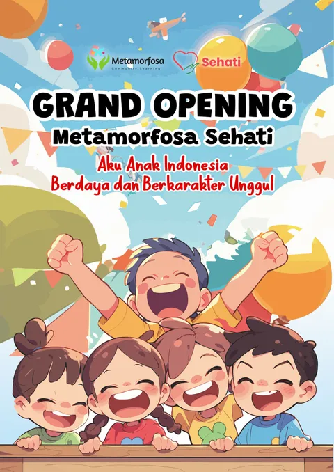 Foto sampul undangan Metamorfosa Community Learning Dan Klinik Sehati