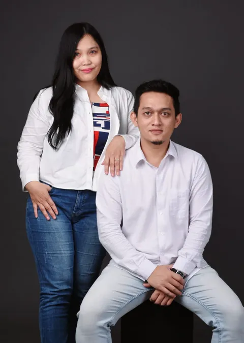 Foto sampul undangan Natalia & Nola