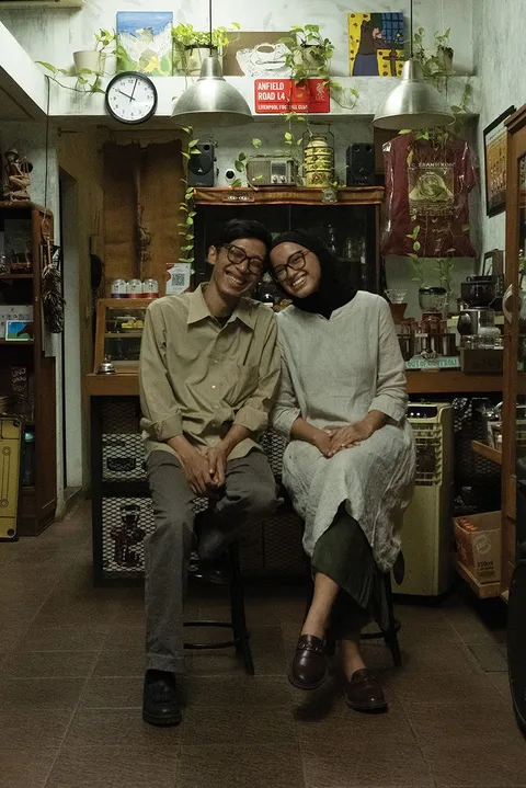 Foto sampul undangan Suci & Hanif