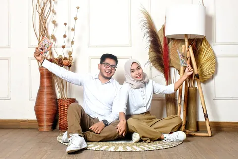 Foto sampul undangan Irwan & Beby