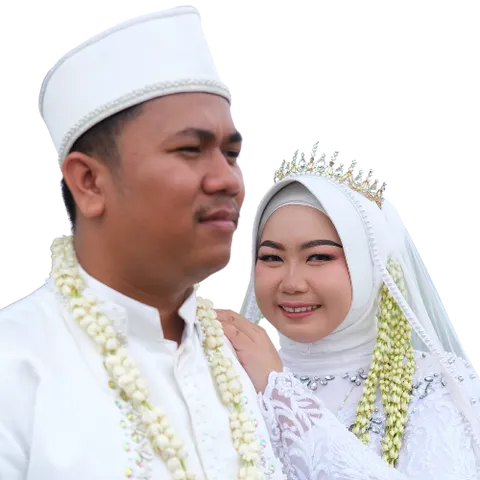 Foto sampul undangan Eva & Farid