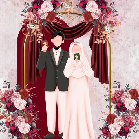 Foto sampul undangan Lala & Farhan