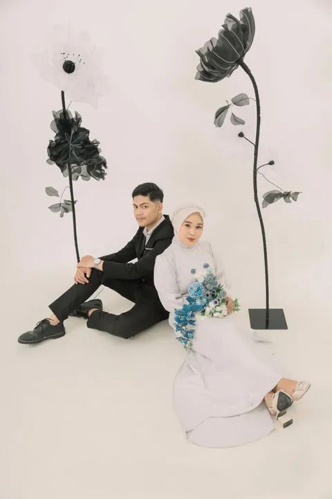 Foto sampul undangan Adji & Renny