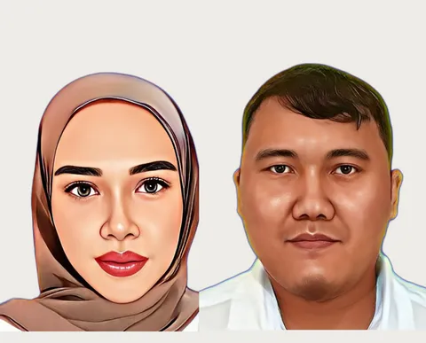 Foto sampul undangan Triyana & Tanty