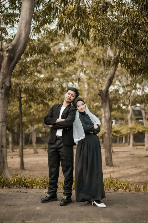 Foto sampul undangan Nizhan & Tunnis