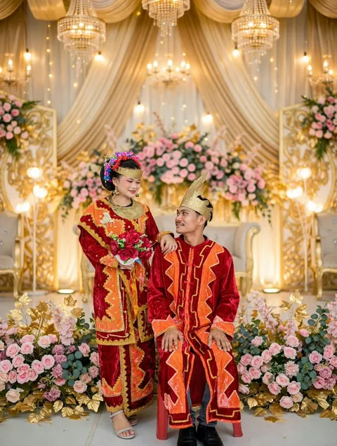 Foto sampul undangan Irma & Yosia