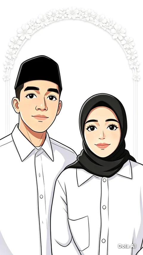 Foto sampul undangan Riskawati & Gunawan