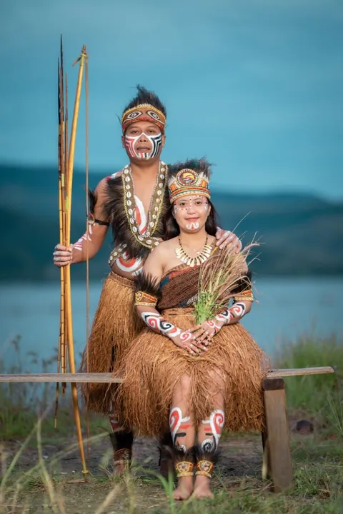 Foto sampul undangan Citra & Nober