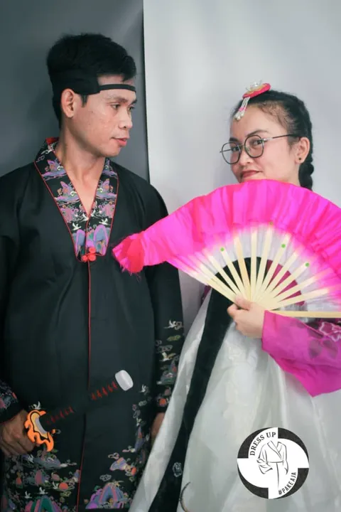 Foto sampul undangan Rina & Adedi