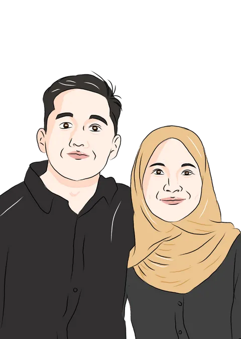 Foto sampul undangan Hendy & Yaya