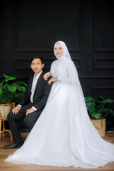 Foto sampul undangan Andi & Putri