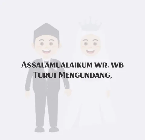 Foto sampul undangan Anandya & Angga