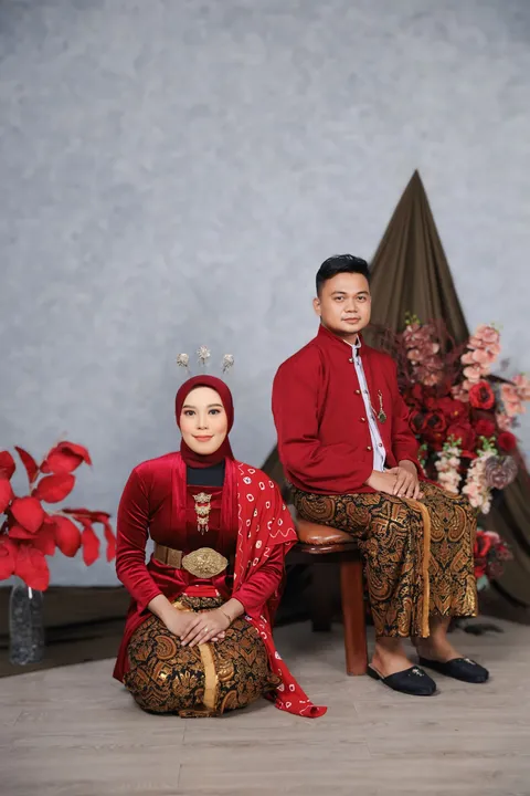 Foto sampul undangan Wira & Dini